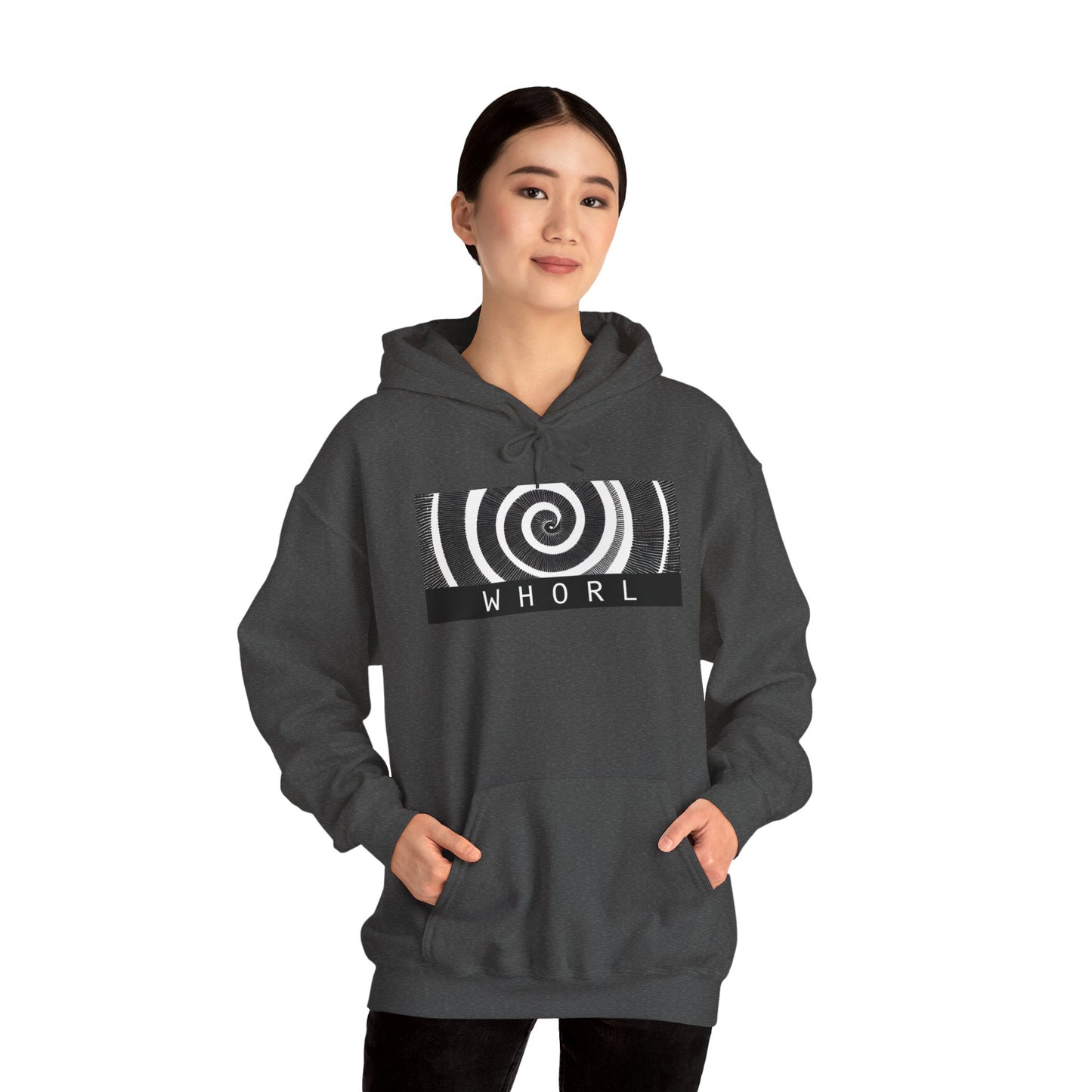 Front Only WHORL Unisex Heavy Blend™ Hooded Sweatshirt