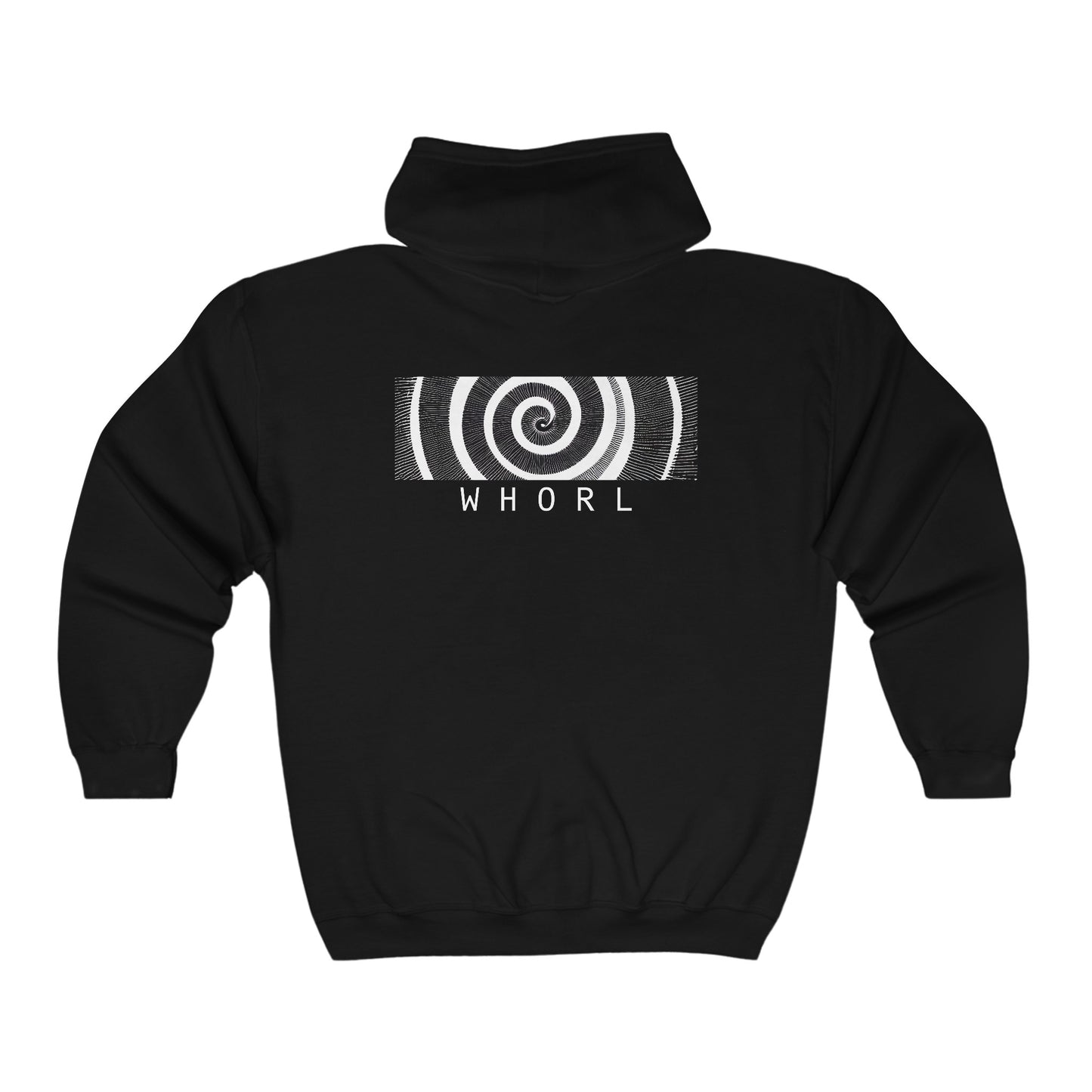 Front & Back Unisex Heavy Blend™ Full Zip Hooded Sweatshirt