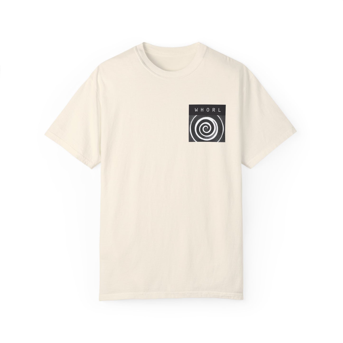 Front & Back WHORL Unisex Garment-Dyed T-shirt