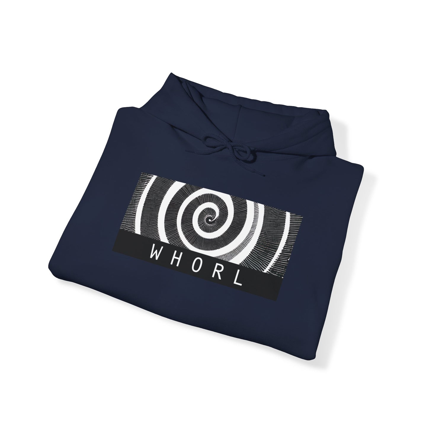 Front Only WHORL Unisex Heavy Blend™ Hooded Sweatshirt