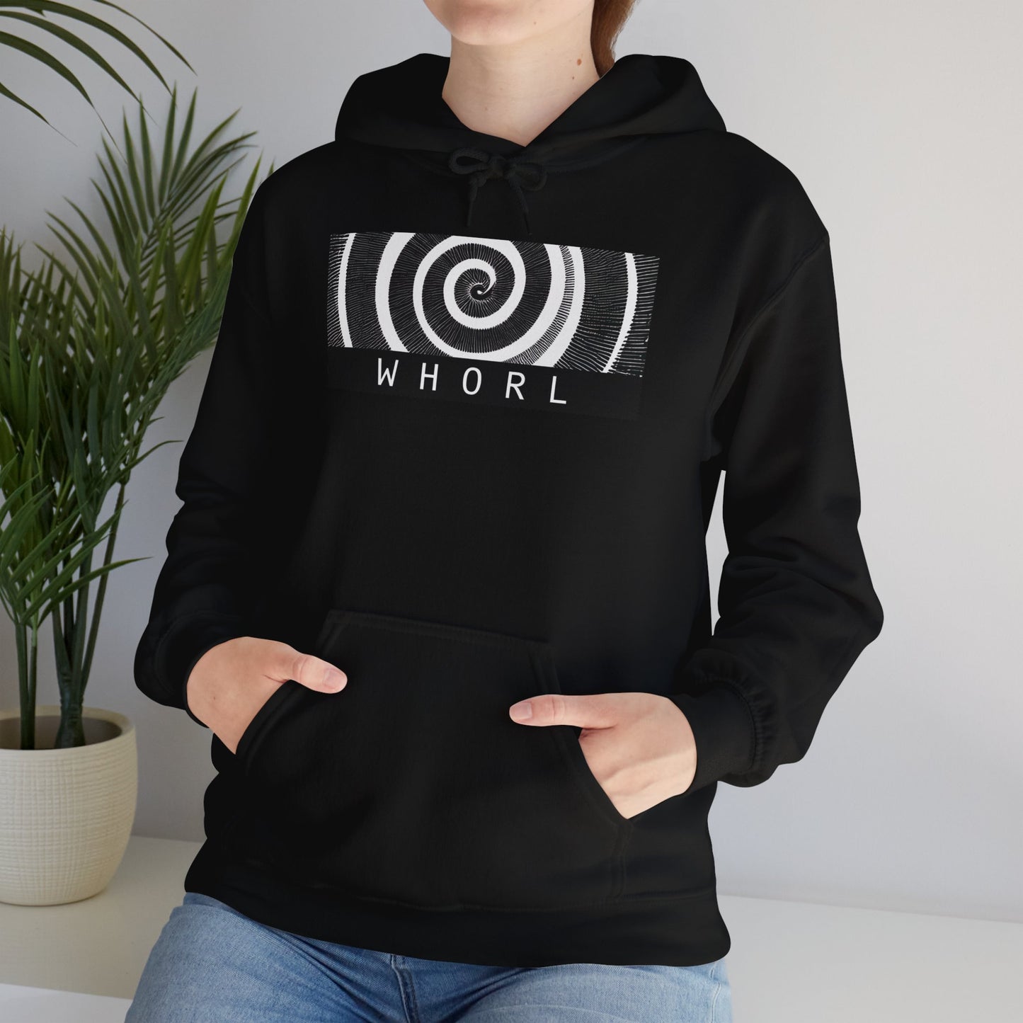 Front Only WHORL Unisex Heavy Blend™ Hooded Sweatshirt