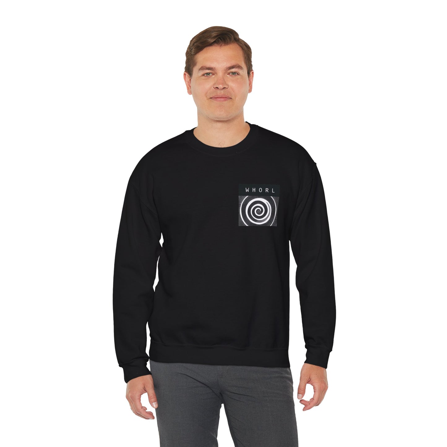 Front Only WHORL Unisex Heavy Blend™ Crewneck Sweatshirt