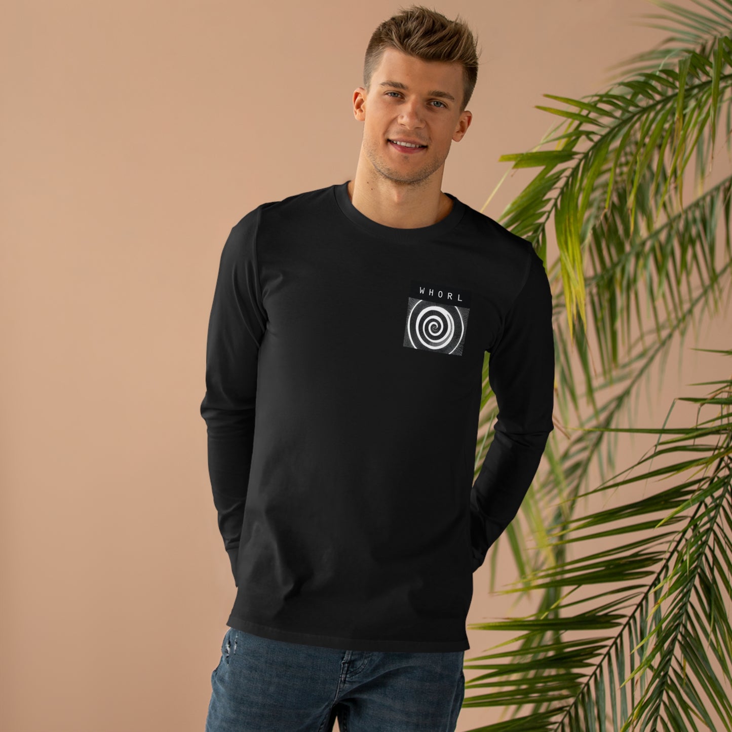 Front & Back WHORL Men’s Base Longsleeve Tee