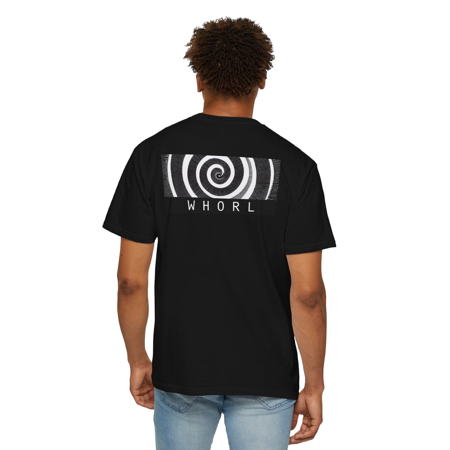 Front & Back WHORL Unisex Garment-Dyed T-shirt