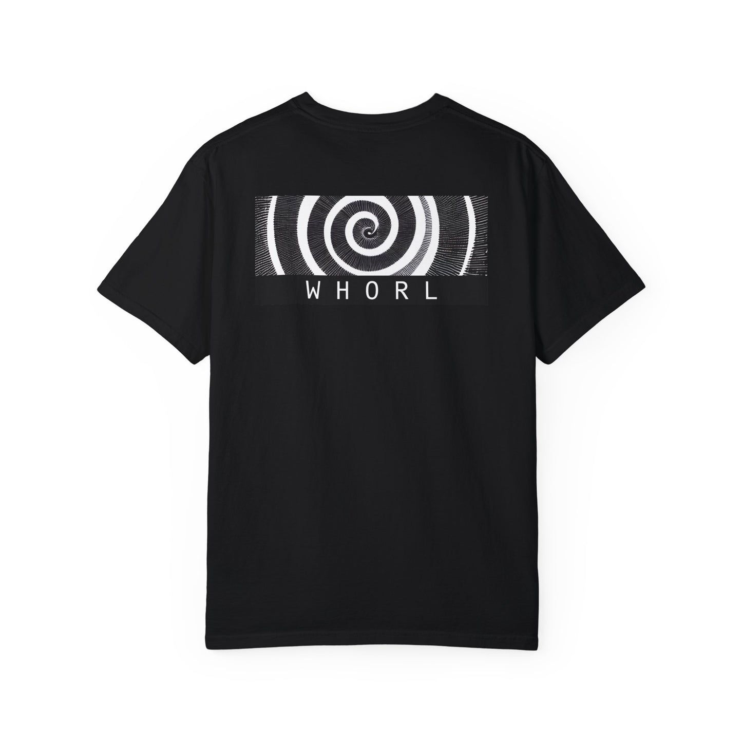 Front & Back WHORL Unisex Garment-Dyed T-shirt