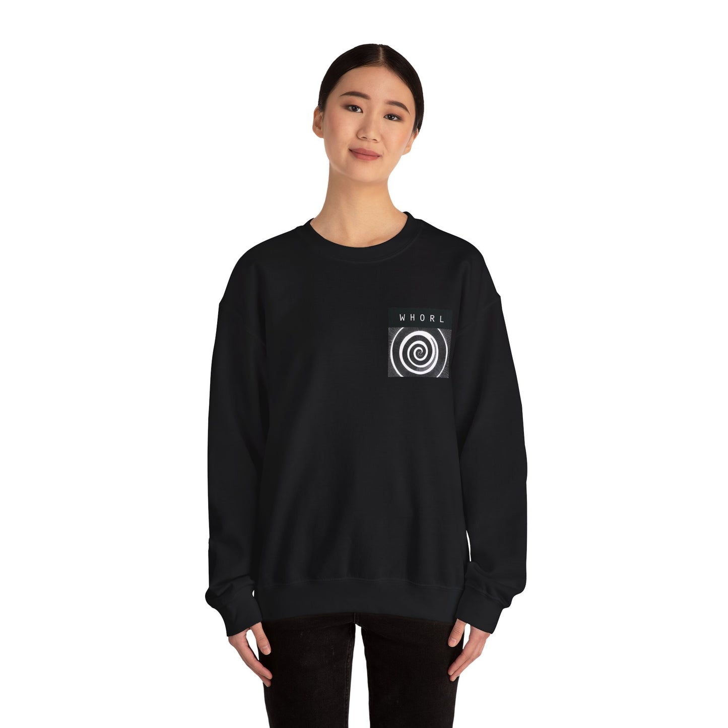 Front Only WHORL Unisex Heavy Blend™ Crewneck Sweatshirt