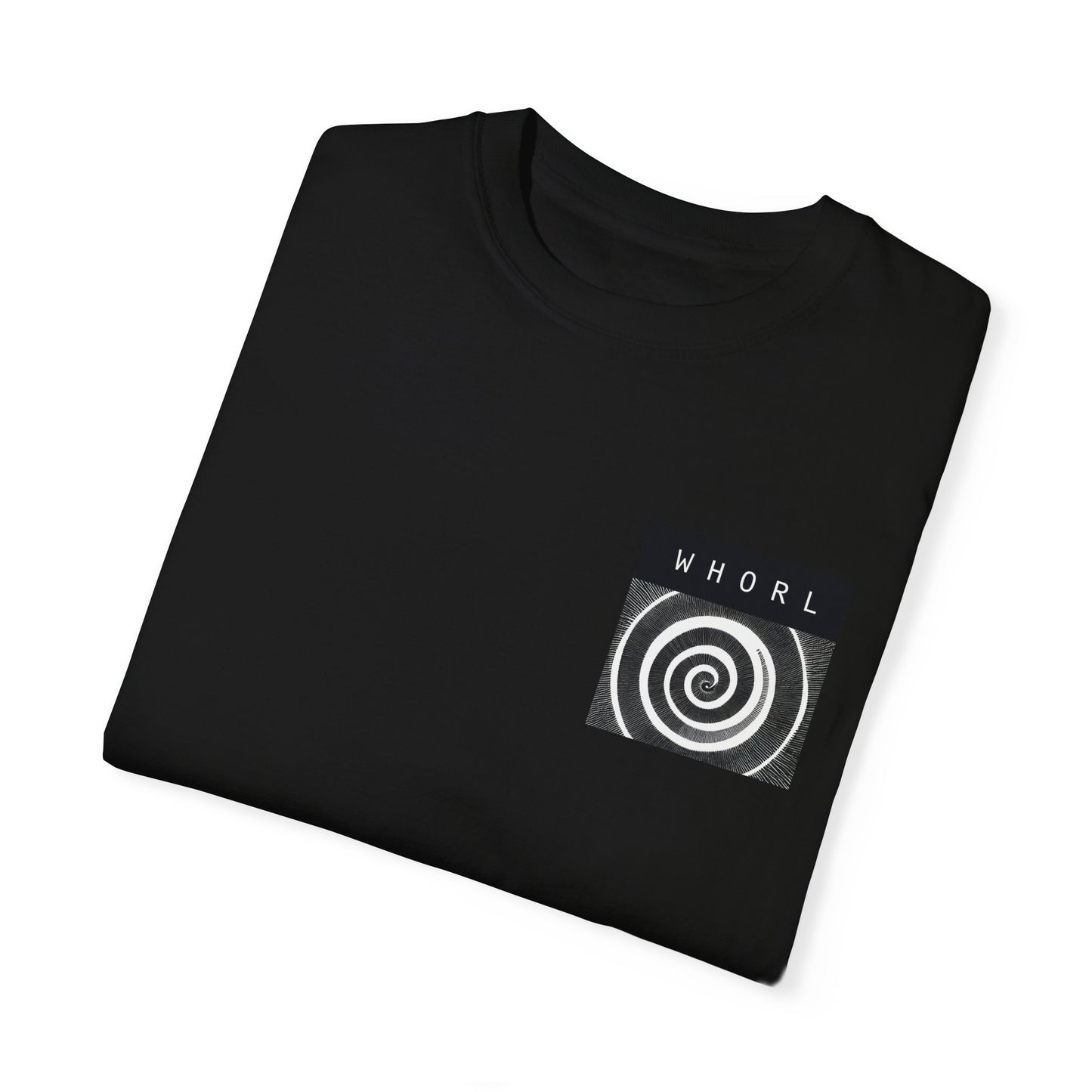 Front & Back WHORL Unisex Garment-Dyed T-shirt