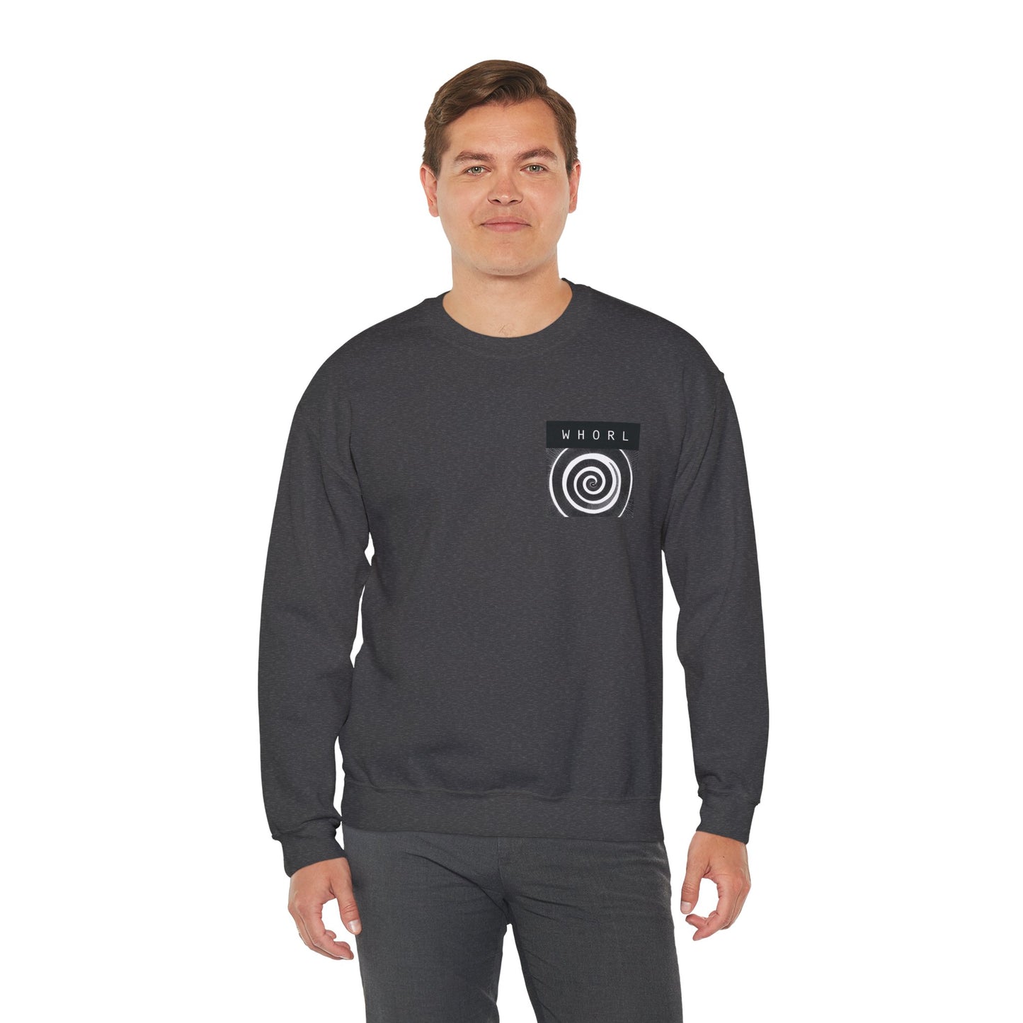 Front Only WHORL Unisex Heavy Blend™ Crewneck Sweatshirt