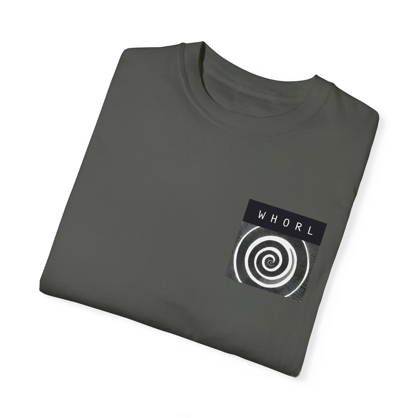 Front & Back WHORL Unisex Garment-Dyed T-shirt