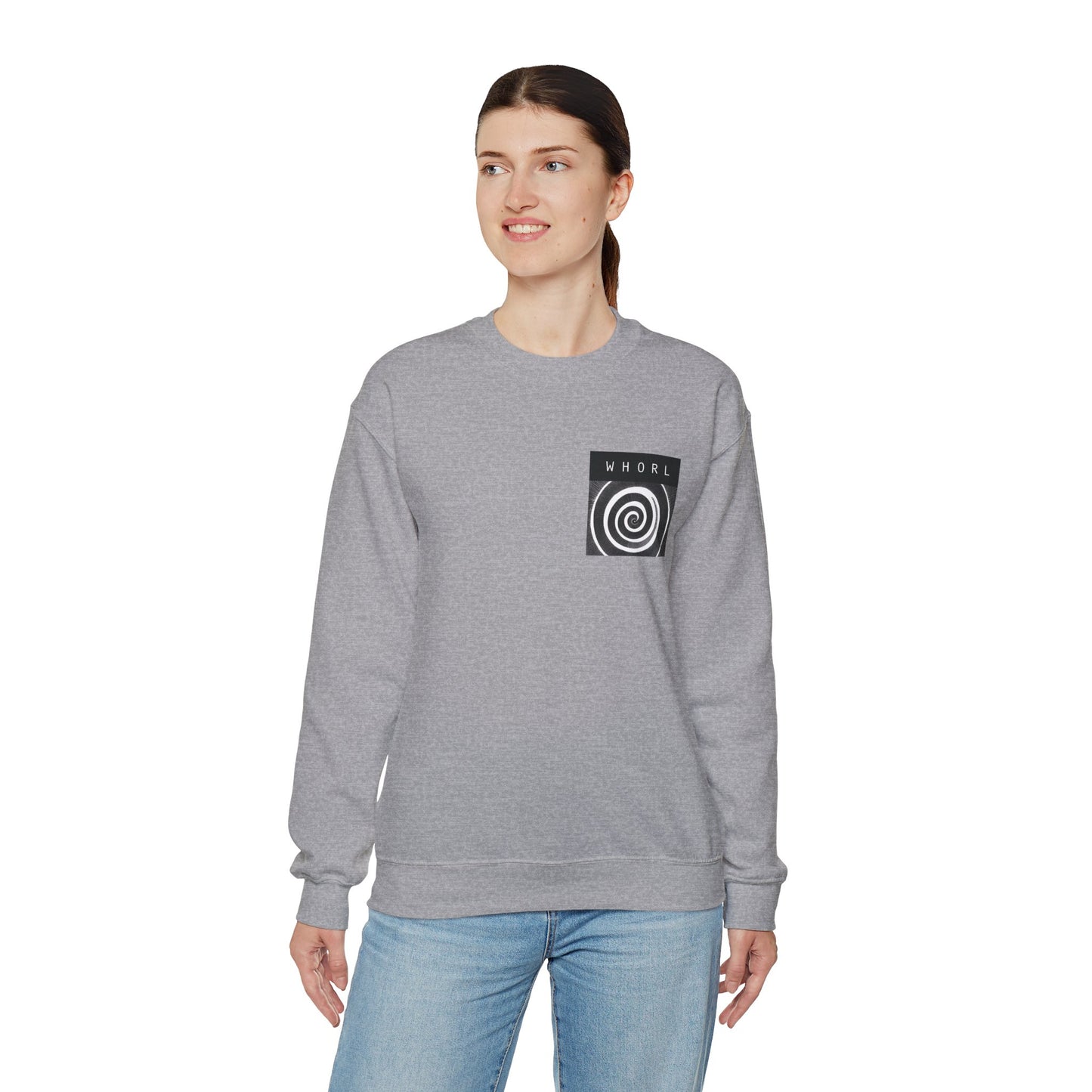 Front Only WHORL Unisex Heavy Blend™ Crewneck Sweatshirt