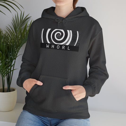 Front Only WHORL Unisex Heavy Blend™ Hooded Sweatshirt